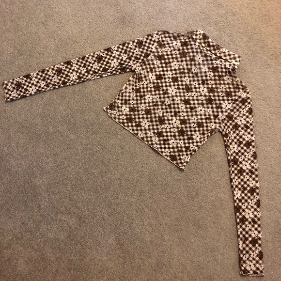 Tie Mesh Top - Picture 6 of 6